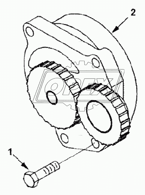 PUMP, LUBRICATING OIL