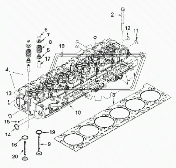 HEAD, CYLINDER