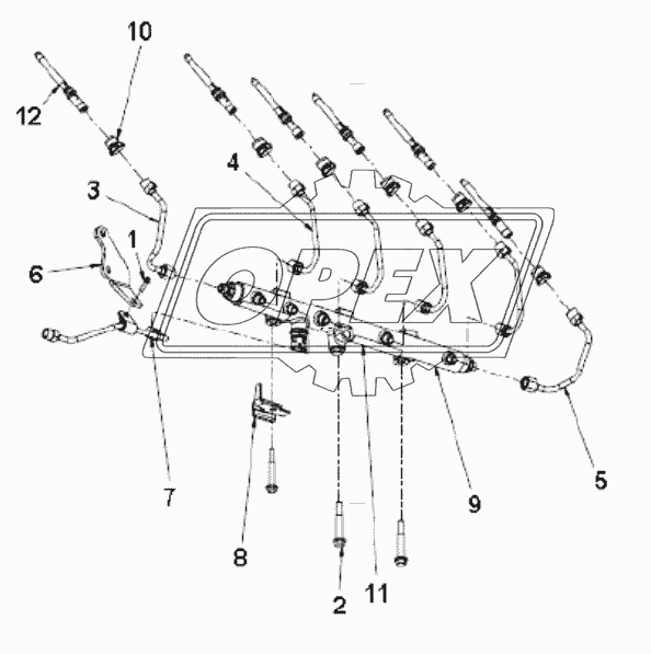 FUEL INJECTOR LINE