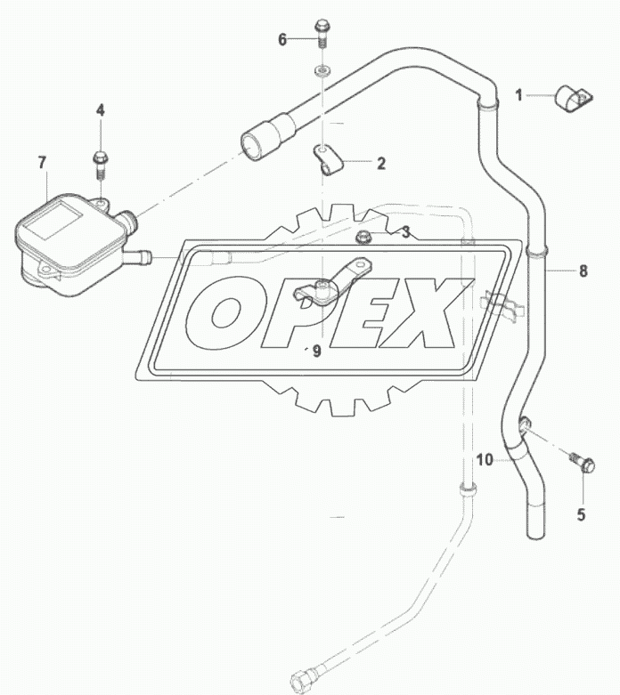 CRANKCASE VENTILATION PARTS