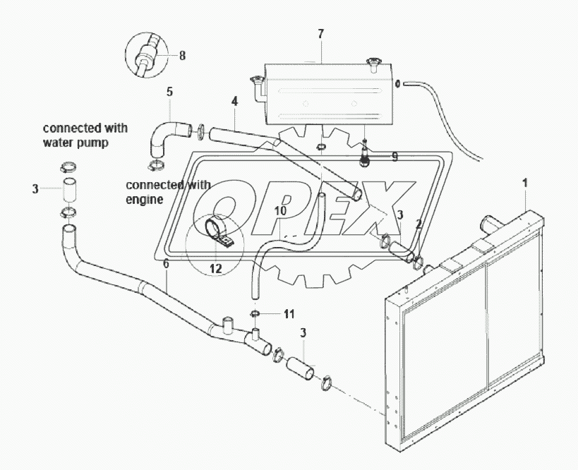 COOLING WATER PIPE