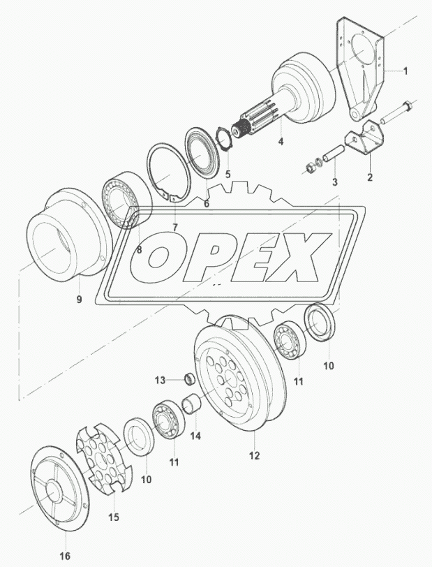 FAN PULLEY ASSY