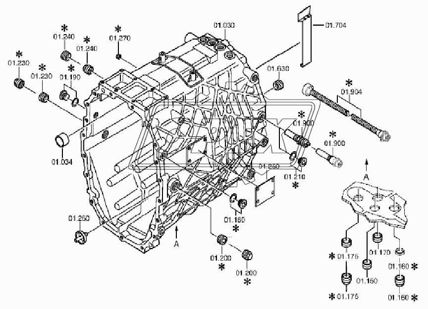 GEARBOX HOUSING 1