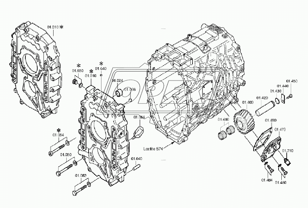 GEARBOX HOUSING 3