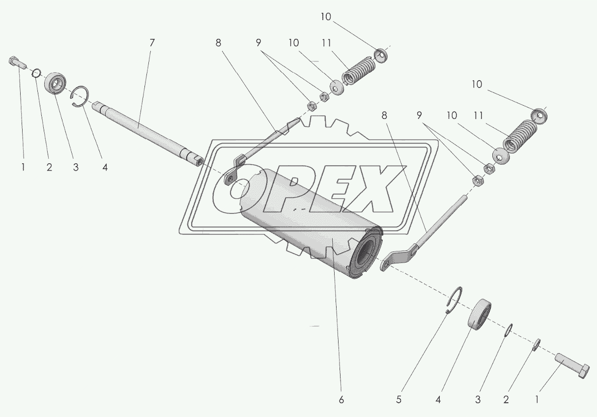 Ролик ПСХ-01.500