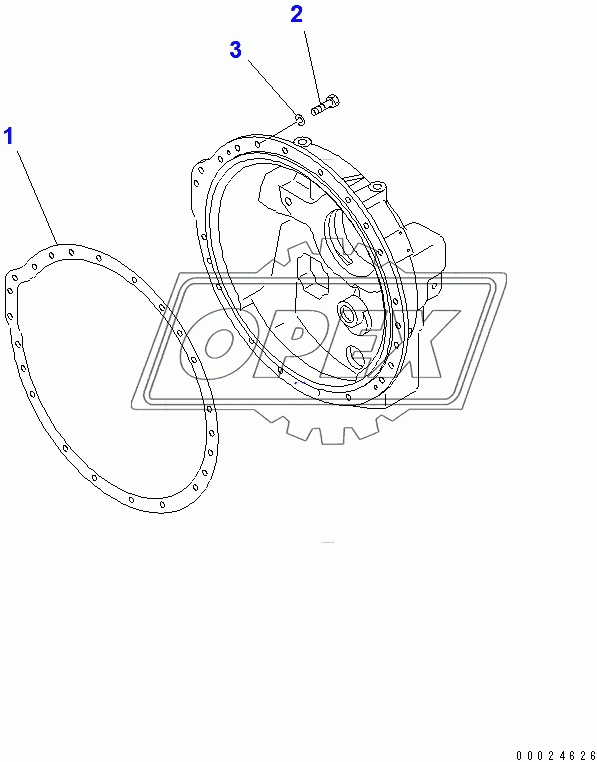  TORQUE CONVERTER (MOUNTING PARTS)(31303-)