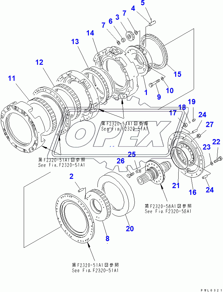  TRANSMISSION CARRIER (2/3)(31564-)