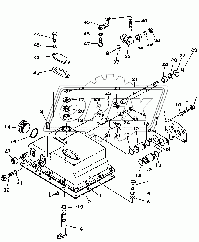  VALVE CONTROL LEVER(15686-31302)