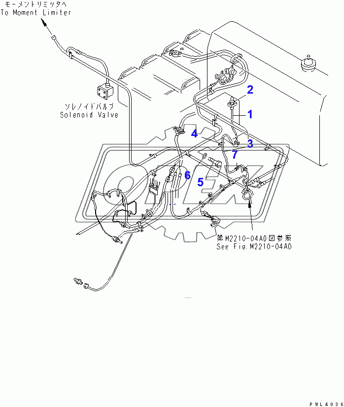  HORN SWITCH WIRING HARNESS