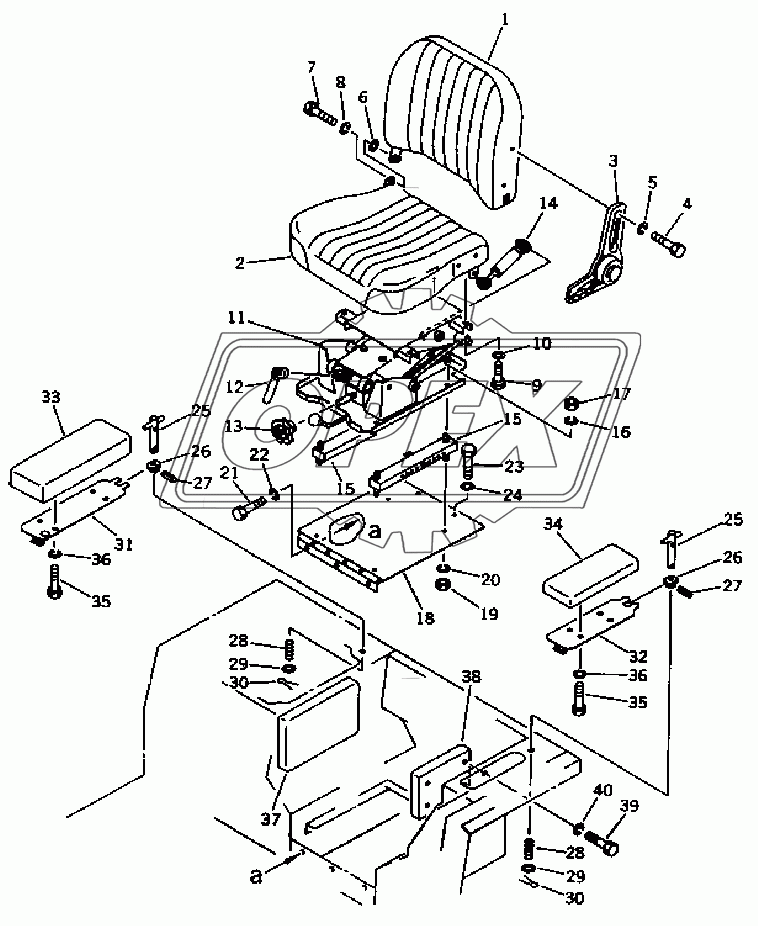 OPERATOR'S SEAT(35001-36320)