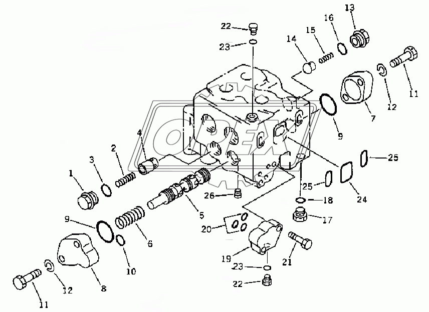 BLADE CONTROL VALVE (3/5)(35001-)