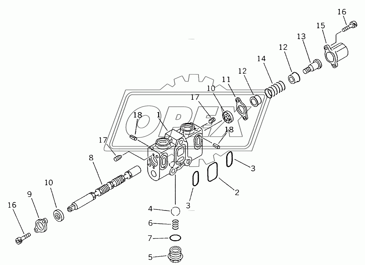 BLADE CONTROL VALVE (4/5)(35001-)