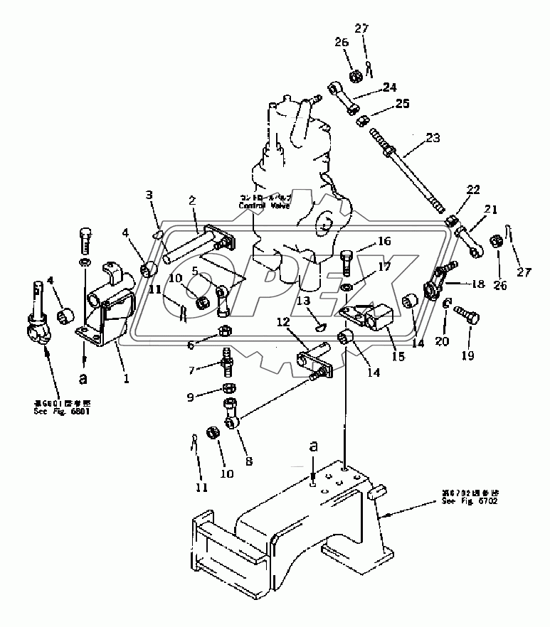 RIPPER CONTROL LINKAGE(35001-)