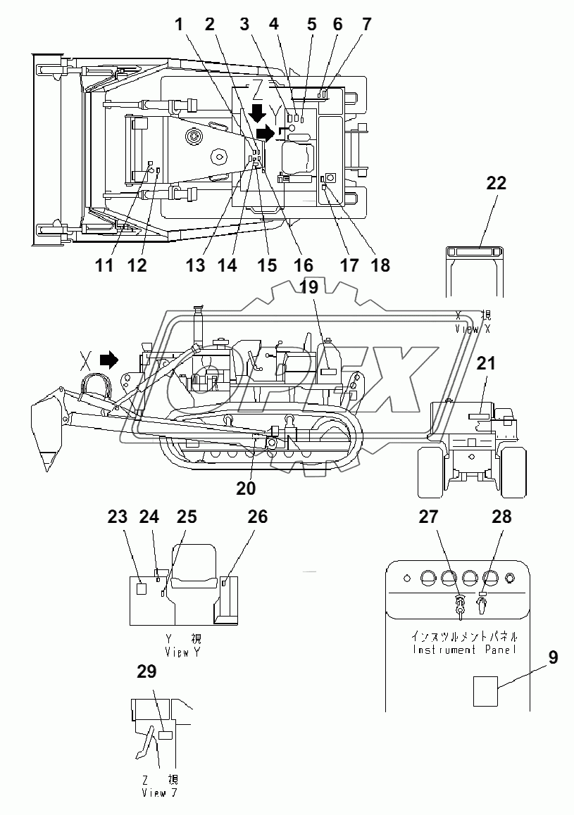 MARKS AND PLATES (ENGLISH¤TRIMMING)(36441-)