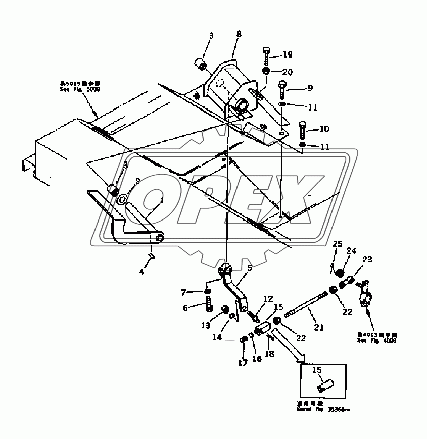 DECELERATOR PEDAL(35001-)