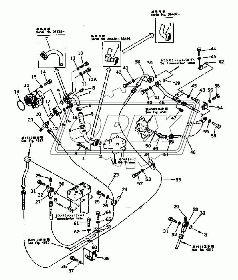 TORQFLOW TRANSMISSION PIPING(35321-)