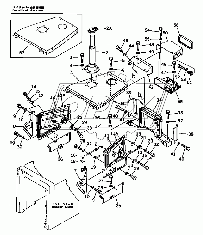 ENGINE HOOD AND DASHBOAD(35001-)