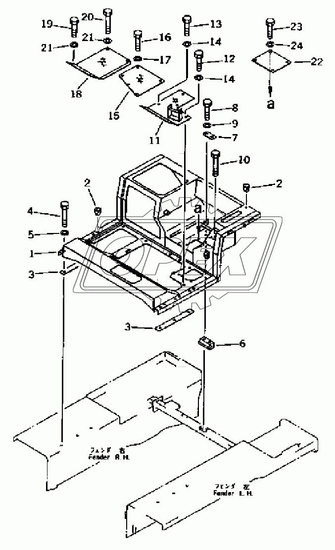 FLOOR PLATE(35001-)