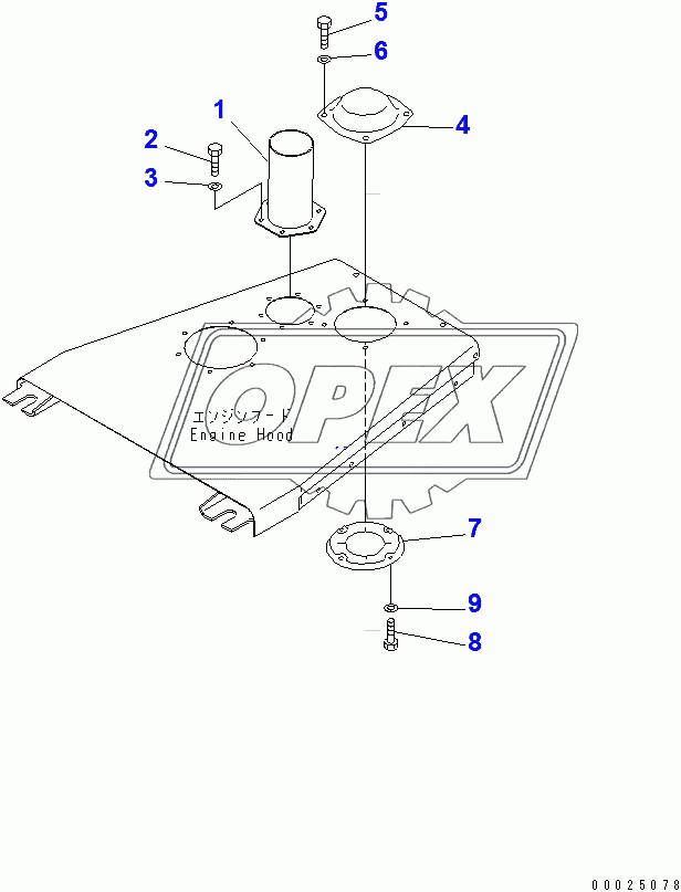  PRECLEANER UNIT (SAND DUSTY SPEC.)