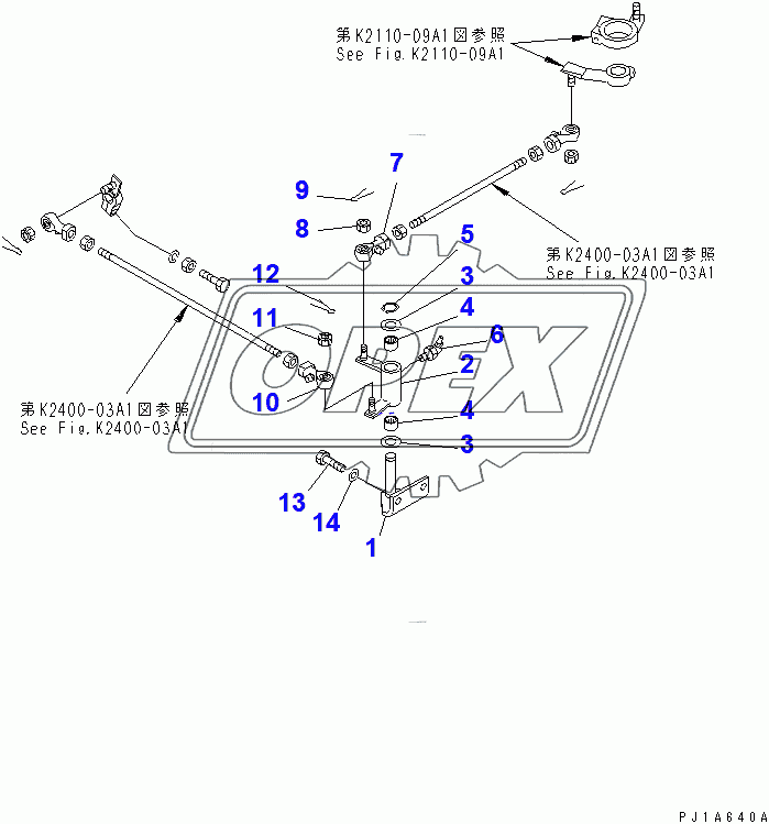  TRANSMISSION CONTROL LEVER