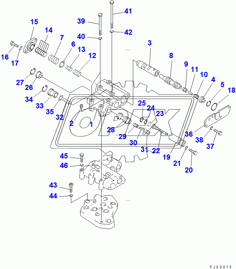  TRANSMISSION CONTROL VALVE (2/3)