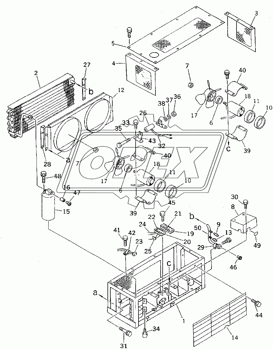  CONDENSER ASS'Y (FOR AIR CONDITIONER)