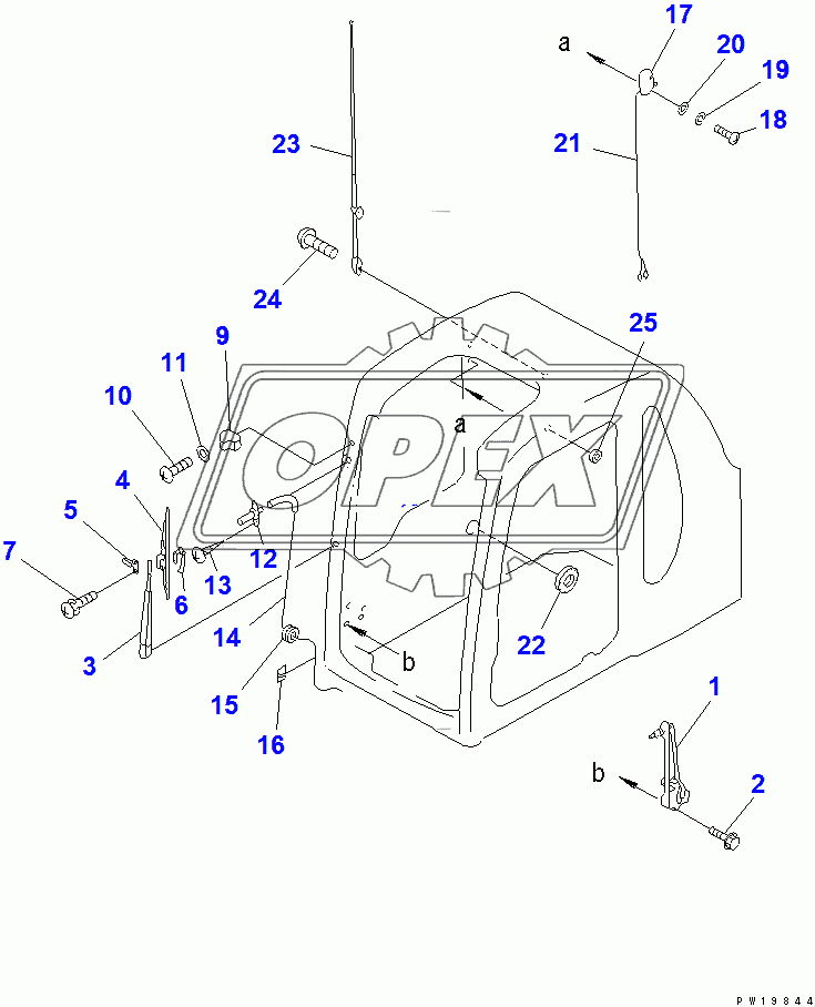  OPERATOR'S CAB (ELECTRICAL)(96514-)