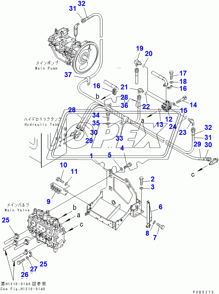  MAIN VALVE (VALVE BRACKET)(94999-96513)