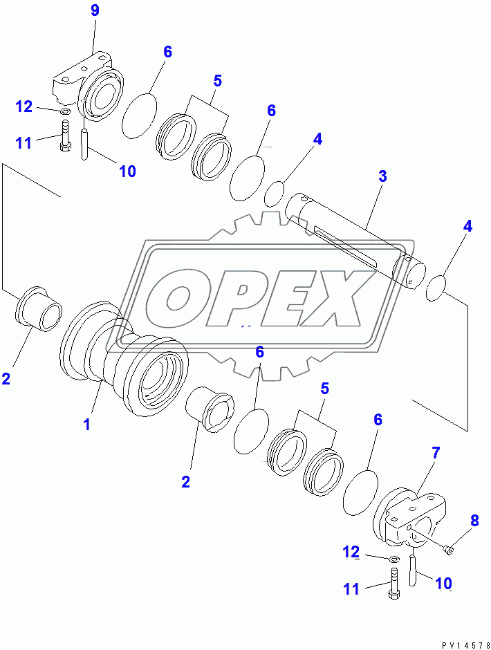  TRACK ROLLER (COLD WEATHER A SPEC.)(202230-)