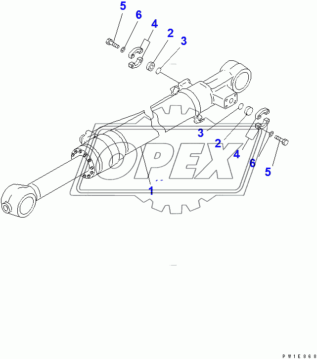  BUCKET CYLINDER KIT(255788-)