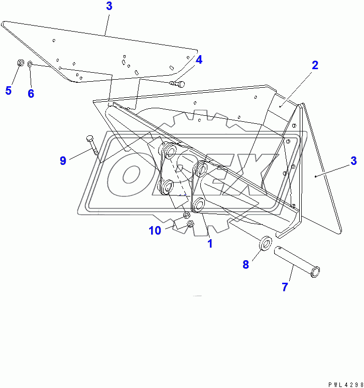  TRAPEZOIDAL BUCKET