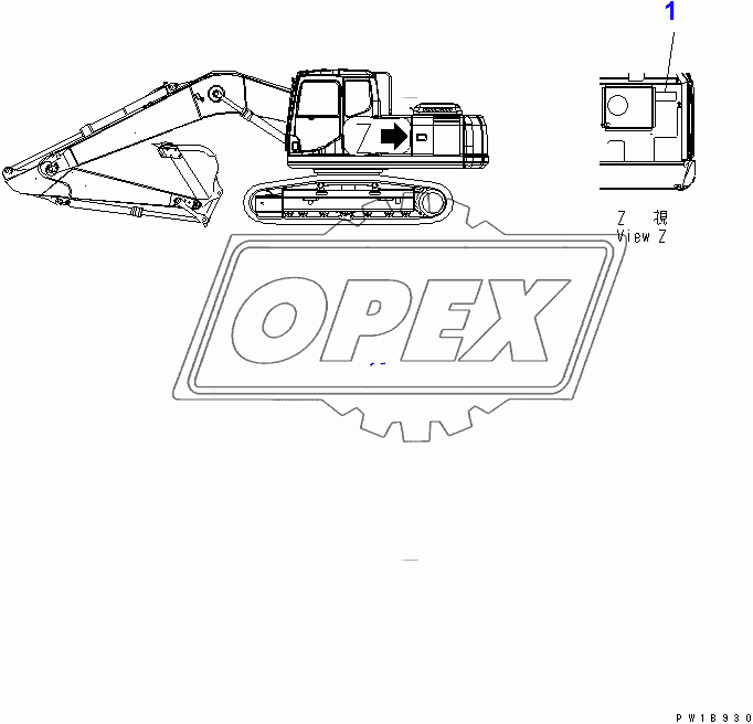  PLATE (AIR CLEANER DOUBLE ELEMENT)