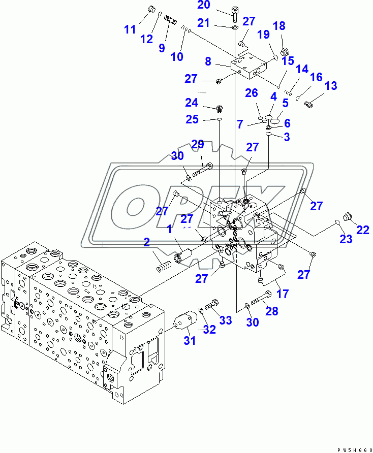  CONTROL VALVE (1-ACTUATOR) (14/19)