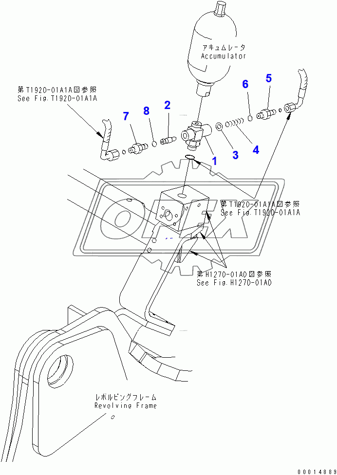  VALVE (FOR ACCUMULATOR)(250001-257389)