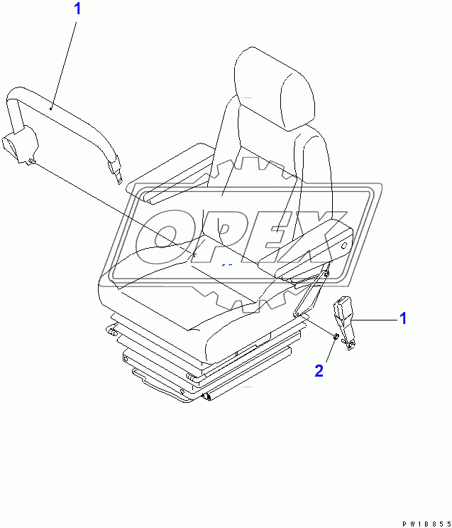  SEAT BELT (48MM WIDE)