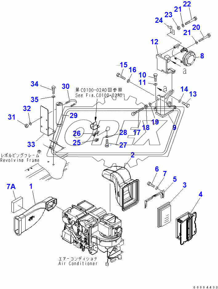  AIR CONDITIONER (DUCT)(201285-250000)