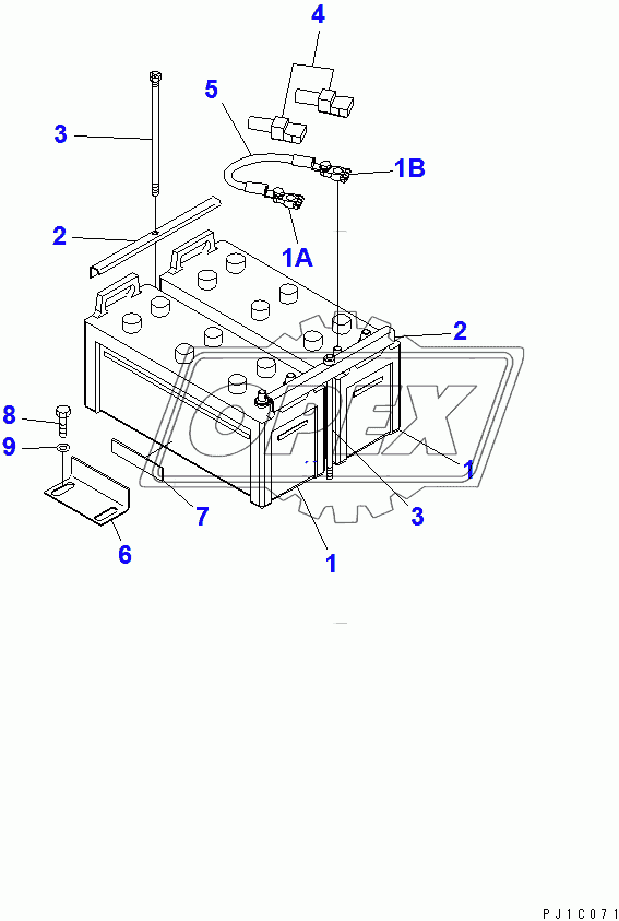  BATTERY (LARGE CAPACITY) (NX300)