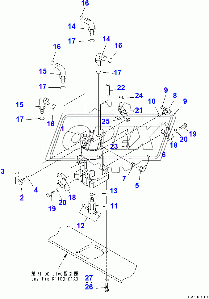  SWIVEL JOINT (CONNECTING PARTS)