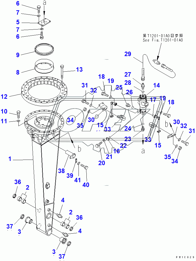  ROTATION ARM (SECOND ARM)(202911-)