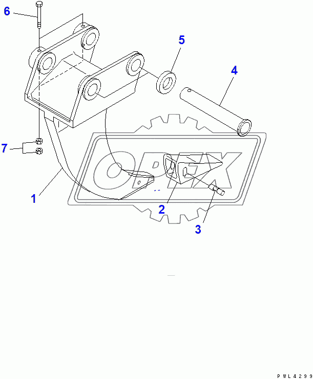  SINGLE SHANK RIPPER