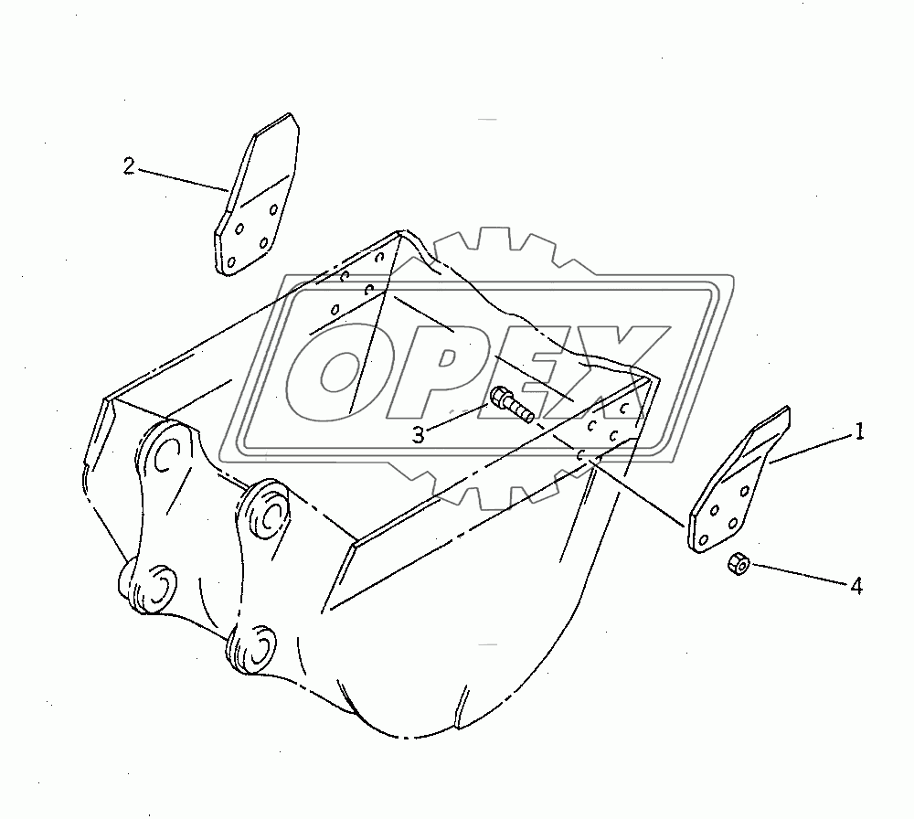  SIDE CUTTER (FOR BUCKET)