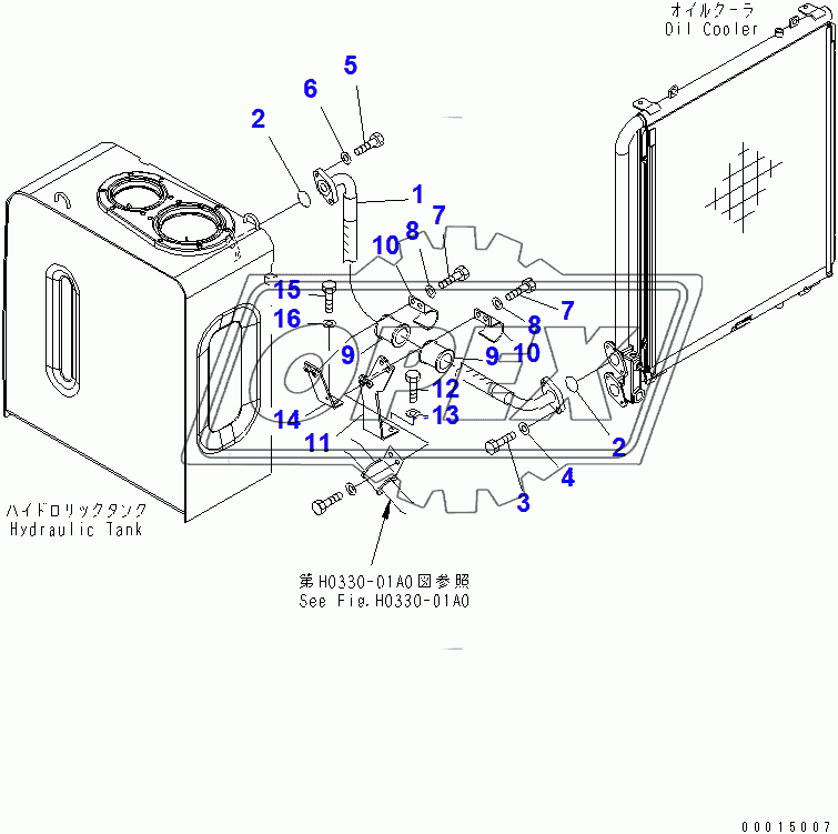  OIL COOLER LINE