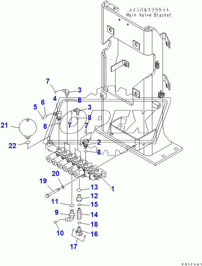  SOLENOID VALVE (VALVE) (1 ACTUATOR)