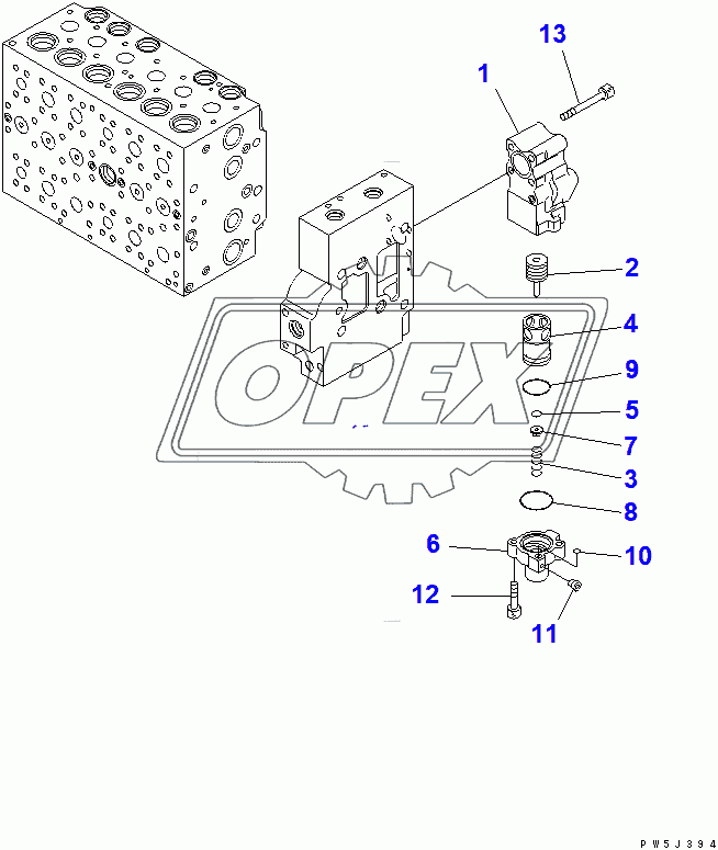  CONTROL VALVE (2-ACTUATOR) (15/21)