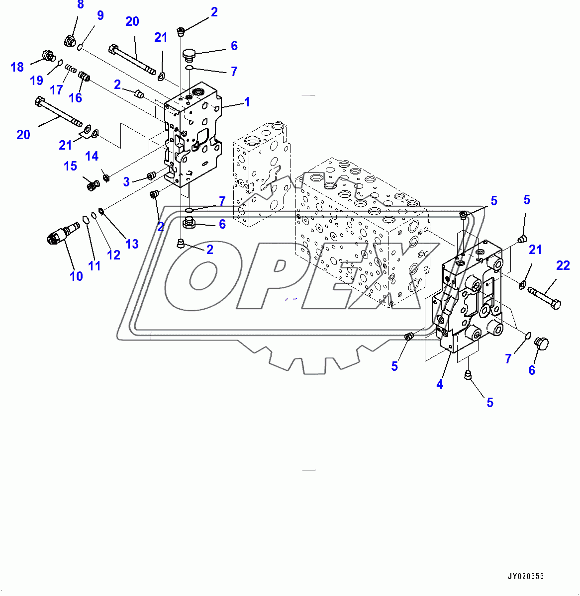  Control Valve, Inner Parts (7/20) (400001-)