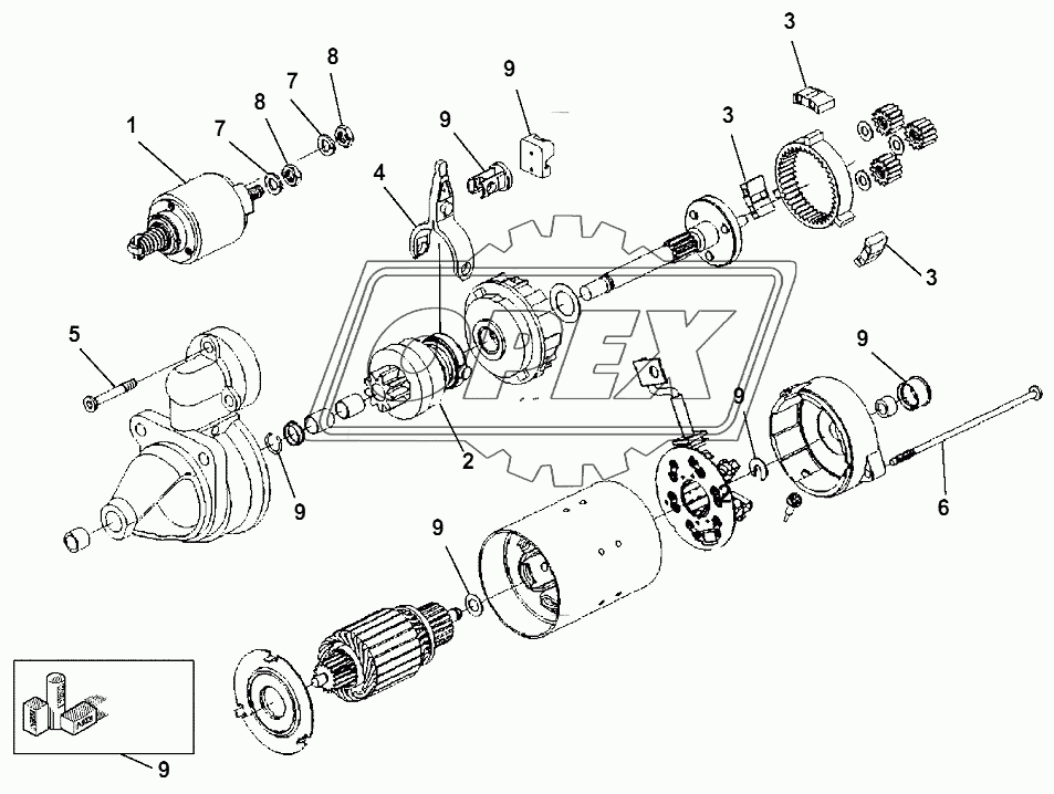 STARTER MOTOR 2