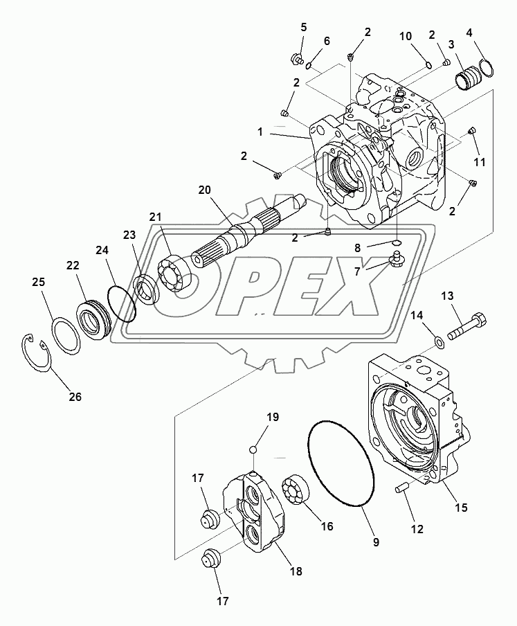 HYDRAULIC PUMP (1/5)