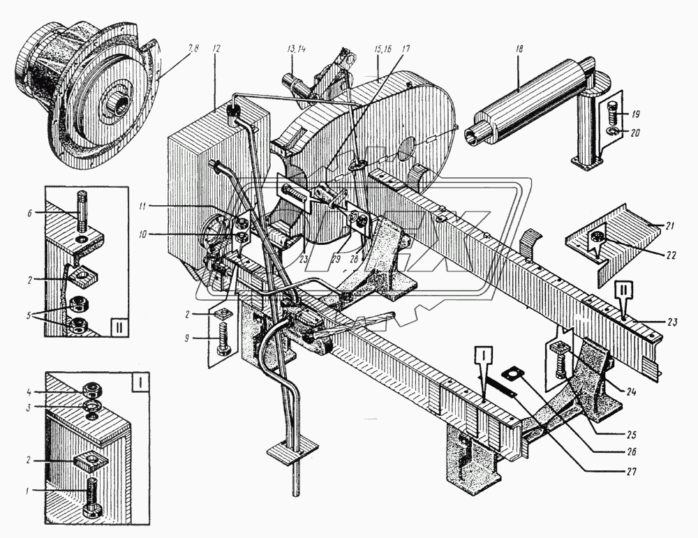 652А.470 Установка двигателя Д-108-8