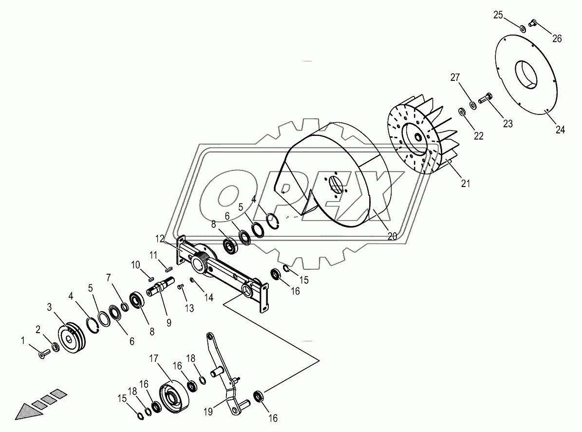 Suction fan