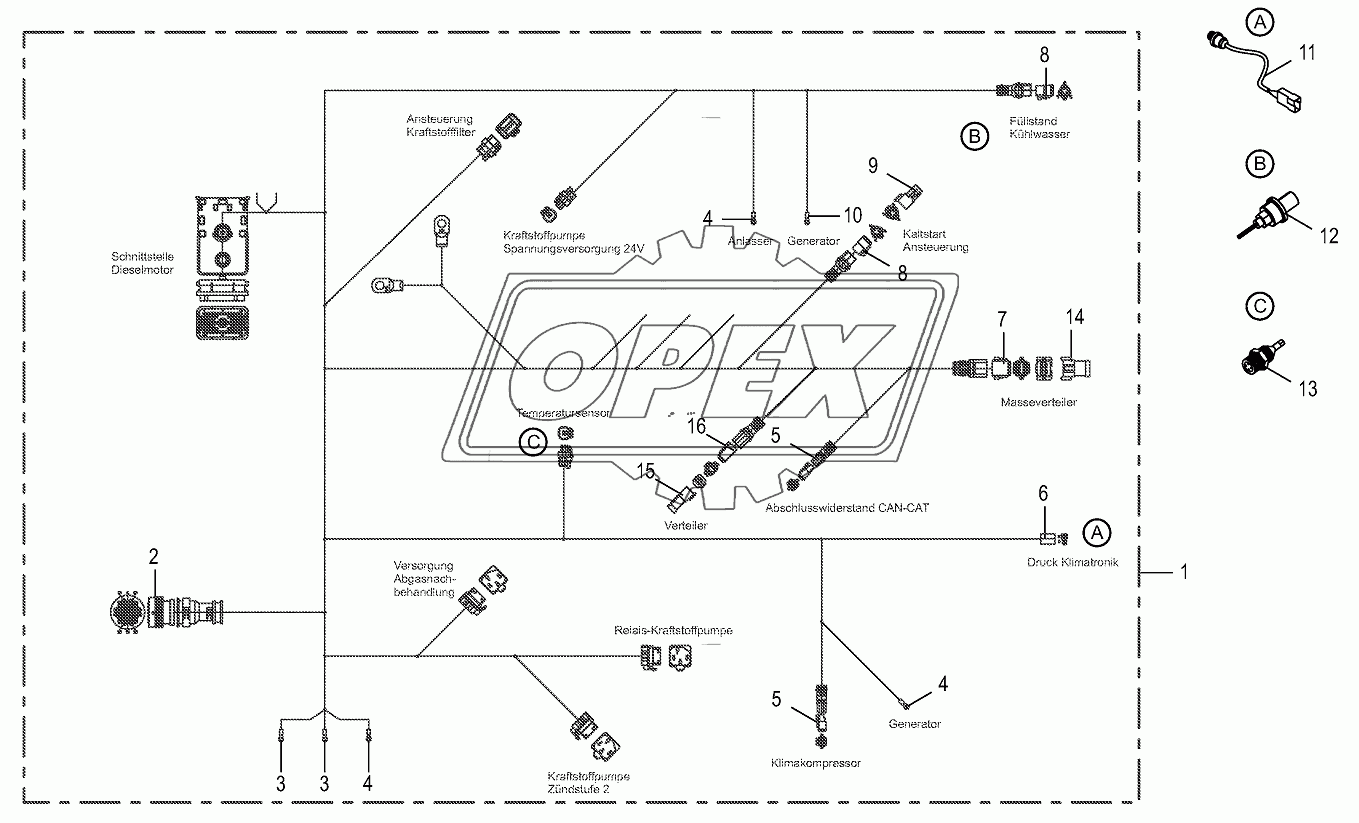 Wiring Harness-engine